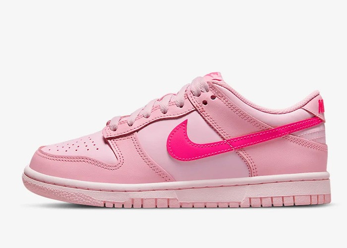 Nike Dunk Low “Triple Pink” GS - DH9765-600