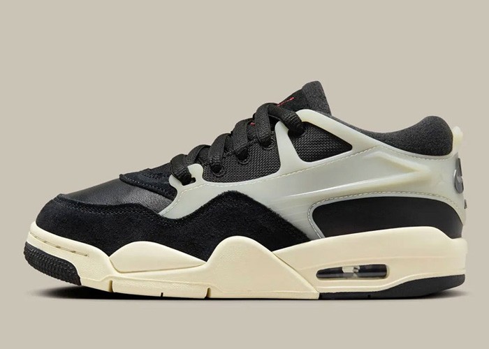 Air Jordan 4 RM 'Black/Sail' - FQ7939-006 